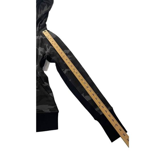 Athleta‎ Triump Activewear Printed Camo Full Zip Up Hoodie Sweatshirt Size Small - Picture 5 of 16